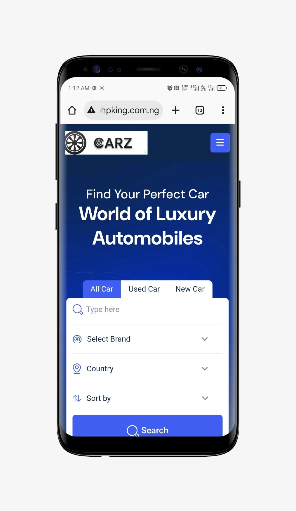 Carz - Car Listing & Renting Script